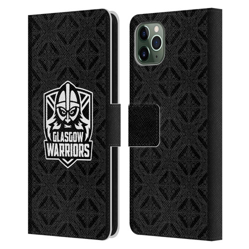 Glasgow Warriors 2025/26 Crest Kit Home Leather Book Wallet Case Cover For Apple iPhone 11 Pro Max
