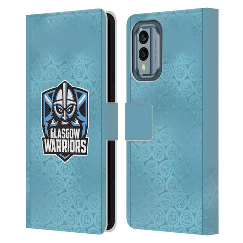 Glasgow Warriors 2025/26 Crest Kit Away Leather Book Wallet Case Cover For Nokia X30