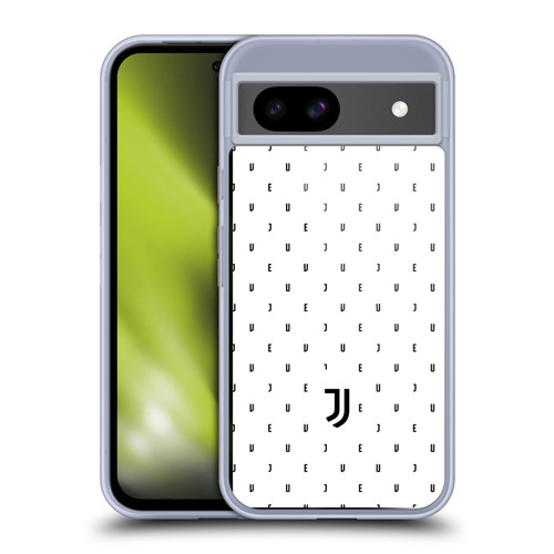 Juventus Football Club Lifestyle 2 White Logo Type Pattern Soft Gel Case for Google Pixel 8a