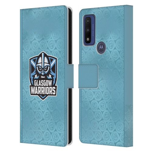 Glasgow Warriors 2025/26 Crest Kit Away Leather Book Wallet Case Cover For Motorola G Pure