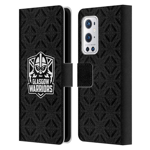 Glasgow Warriors 2025/26 Crest Kit Home Leather Book Wallet Case Cover For OnePlus 9 Pro