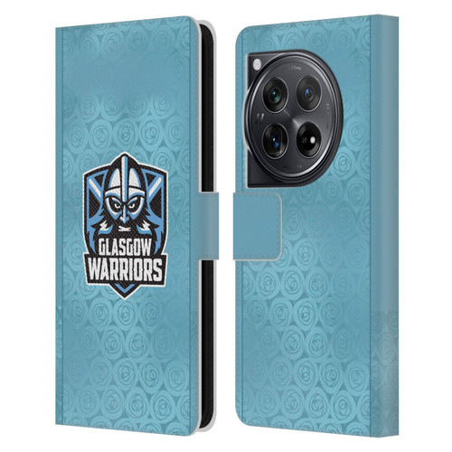 Glasgow Warriors 2025/26 Crest Kit Away Leather Book Wallet Case Cover For OnePlus 12