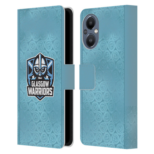 Glasgow Warriors 2025/26 Crest Kit Away Leather Book Wallet Case Cover For OnePlus Nord N20 5G
