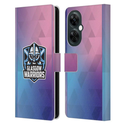 Glasgow Warriors 2025/26 Crest Kit Training Leather Book Wallet Case Cover For OnePlus Nord N30