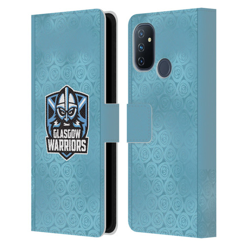 Glasgow Warriors 2025/26 Crest Kit Away Leather Book Wallet Case Cover For OnePlus Nord N100