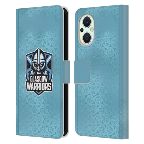 Glasgow Warriors 2025/26 Crest Kit Away Leather Book Wallet Case Cover For OPPO Reno8 Lite