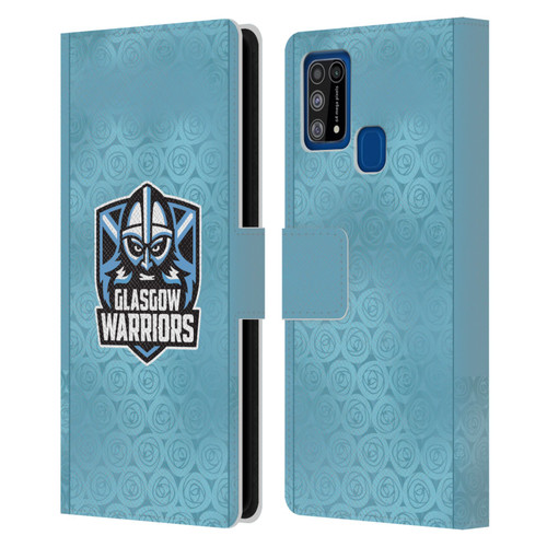 Glasgow Warriors 2025/26 Crest Kit Away Leather Book Wallet Case Cover For Samsung Galaxy M31 (2020)