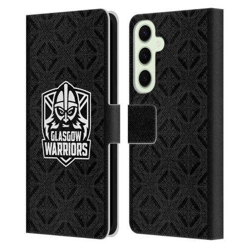 Glasgow Warriors 2025/26 Crest Kit Home Leather Book Wallet Case Cover For Samsung Galaxy S25+