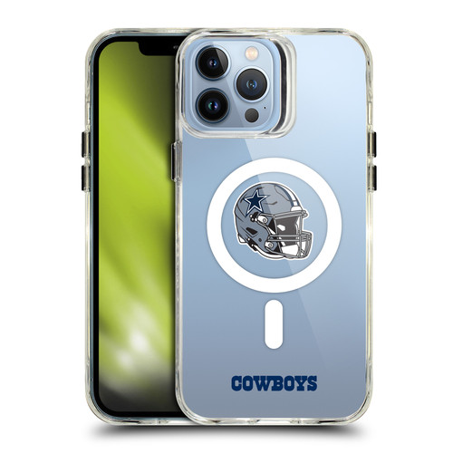 NFL Dallas Cowboys Helmet Logotype SHOCKPROOF BUMPER CASE COMPATIBLE WITH Apple iPhone 13 Pro Max & MAGSAFE