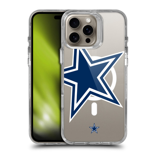 NFL Dallas Cowboys Oversized SHOCKPROOF BUMPER CASE COMPATIBLE WITH Apple iPhone 16 Pro Max & MAGSAFE