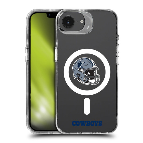 NFL Dallas Cowboys Helmet Logotype SHOCKPROOF BUMPER CASE COMPATIBLE WITH Apple iPhone 16e / Apple iPhone 17e & MAGSAFE
