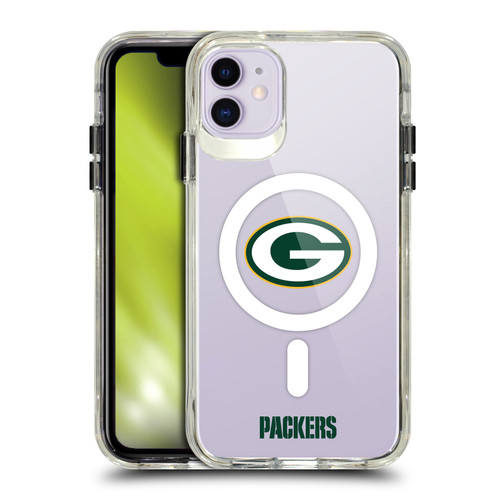 NFL Green Bay Packers Logo SHOCKPROOF BUMPER CASE COMPATIBLE WITH Apple iPhone 11 & MAGSAFE