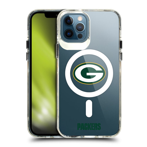NFL Green Bay Packers Logo SHOCKPROOF BUMPER CASE COMPATIBLE WITH Apple iPhone 12 / iPhone 12 Pro & MAGSAFE