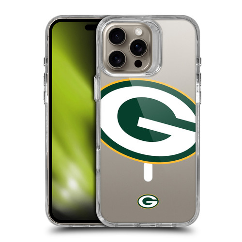 NFL Green Bay Packers Oversized SHOCKPROOF BUMPER CASE COMPATIBLE WITH Apple iPhone 16 Pro Max & MAGSAFE