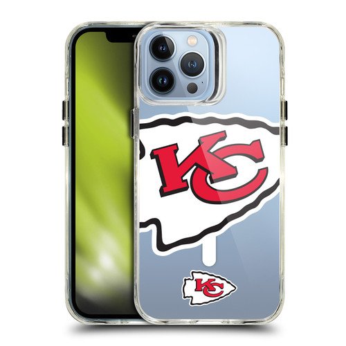 NFL Kansas City Chiefs Oversized SHOCKPROOF BUMPER CASE COMPATIBLE WITH Apple iPhone 13 Pro Max & MAGSAFE
