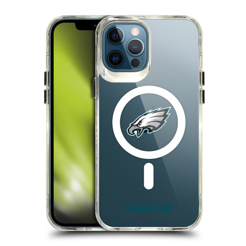 NFL Philadelphia Eagles Logo SHOCKPROOF BUMPER CASE COMPATIBLE WITH Apple iPhone 12 Pro Max & MAGSAFE