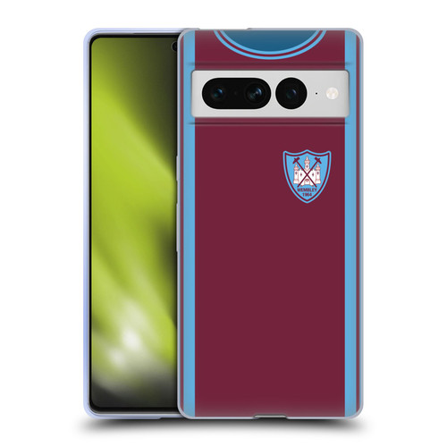 West Ham United FC Retro Kits 1964 FA Cup Final Soft Gel Case for Google Pixel 7 Pro