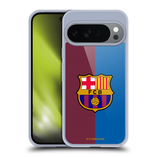 FC Barcelona 2024/25 Crest Kit Home Soft Gel Case for Google Pixel 10