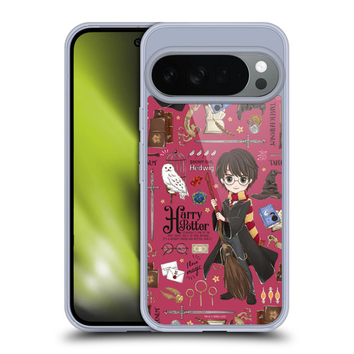 Harry Potter Deathly Hallows XXXVII Harry Pattern Soft Gel Case for Google Pixel 10