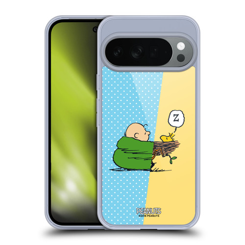 Peanuts Halfs And Laughs Charlie & Woodstock Nap Soft Gel Case for Google Pixel 10