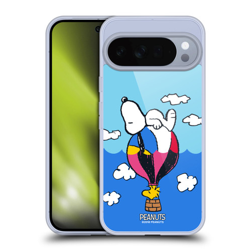 Peanuts Halfs And Laughs Snoopy & Woodstock Balloon Soft Gel Case for Google Pixel 10 Pro XL