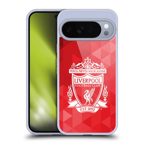 Liverpool Football Club Crest 1 Red Geometric 2 Soft Gel Case for Google Pixel 10 Pro XL