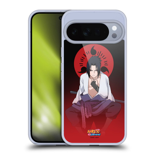 Naruto Shippuden Character Art Sasuke Uchiha Soft Gel Case for Google Pixel 10 Pro XL