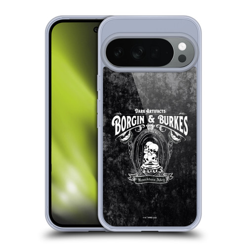 Harry Potter Locations Typography Borgin & Burkes Soft Gel Case for Google Pixel 10