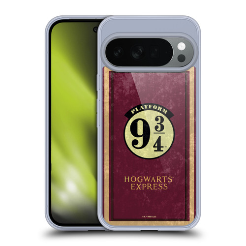 Harry Potter Locations Typography Platform 9 3/4 Soft Gel Case for Google Pixel 10