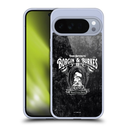Harry Potter Locations Typography Borgin & Burkes Soft Gel Case for Google Pixel 10 Pro XL