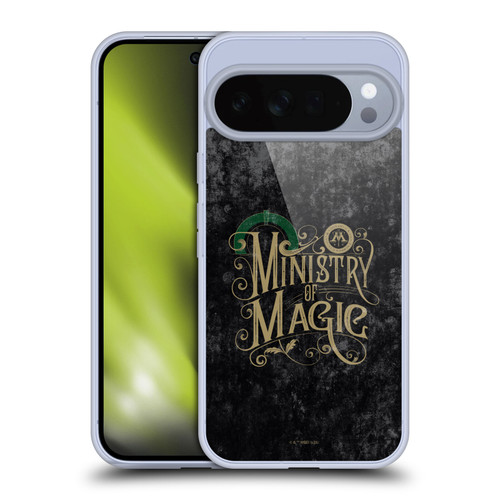 Harry Potter Locations Typography Ministry Of Magic Soft Gel Case for Google Pixel 10 Pro XL