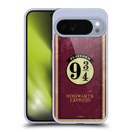 Harry Potter Locations Typography Platform 9 3/4 Soft Gel Case for Google Pixel 10 Pro XL