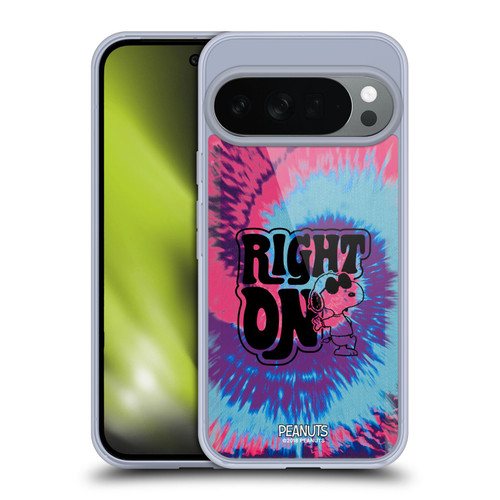 Peanuts Woodstock 50th Snoopy Tie Dye Right On Soft Gel Case for Google Pixel 10