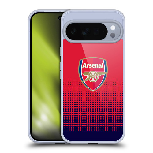 Arsenal FC Crest 2 Fade Soft Gel Case for Google Pixel 10 Pro XL