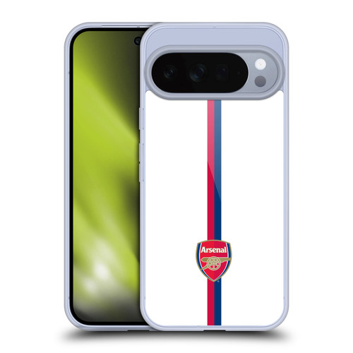 Arsenal FC Crest 2 Stripes 1 Soft Gel Case for Google Pixel 10 Pro XL