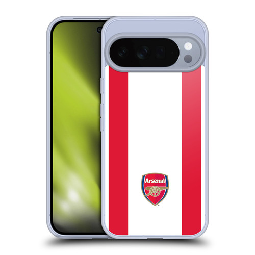 Arsenal FC Crest 2 Stripes 2 Soft Gel Case for Google Pixel 10 Pro XL