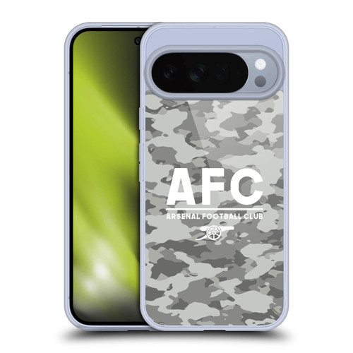Arsenal FC Logos Camouflage Winter Soft Gel Case for Google Pixel 10 Pro XL