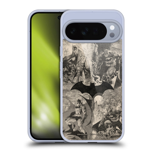 Batman DC Comics Hush Logo Collage Distressed Soft Gel Case for Google Pixel 10 Pro XL