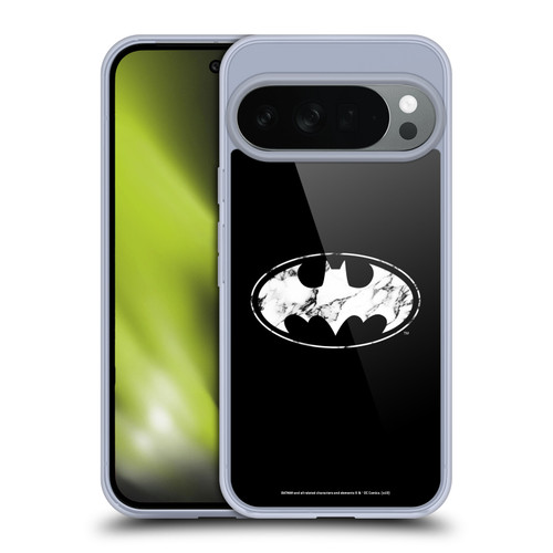 Batman DC Comics Logos Marble Soft Gel Case for Google Pixel 10