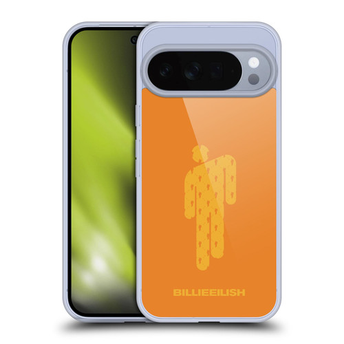 Billie Eilish Key Art Blohsh Orange Soft Gel Case for Google Pixel 10 Pro XL