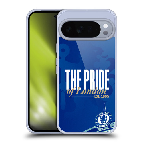 Chelsea Football Club Retro Kit and Stadium Pride Of London Soft Gel Case for Google Pixel 10 Pro XL