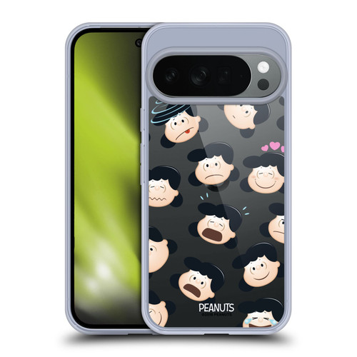 Peanuts Character Patterns Lucy Soft Gel Case for Google Pixel 10