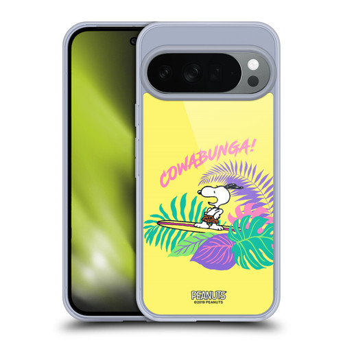 Peanuts Snoopy Aloha Disco Cowabunga! Soft Gel Case for Google Pixel 10