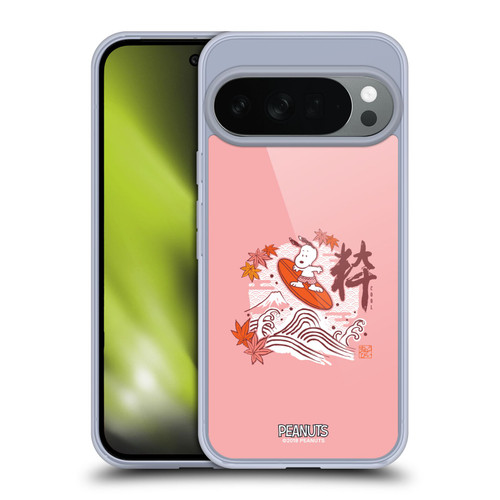 Peanuts Oriental Snoopy Surf Soft Gel Case for Google Pixel 10