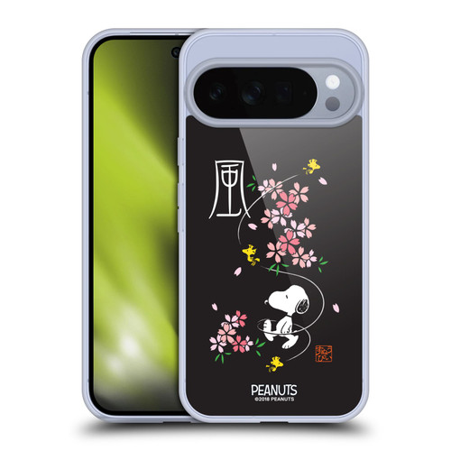Peanuts Oriental Snoopy Cherry Blossoms Soft Gel Case for Google Pixel 10 Pro XL