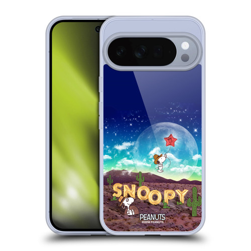 Peanuts Snoopy Space Cowboy Nebula Fly Balloon Soft Gel Case for Google Pixel 10 Pro XL