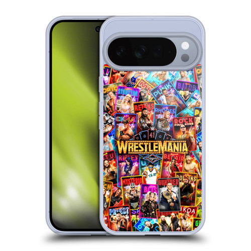 WWE Wrestlemania 41 Key Art Poster Soft Gel Case for Google Pixel 10 Pro XL
