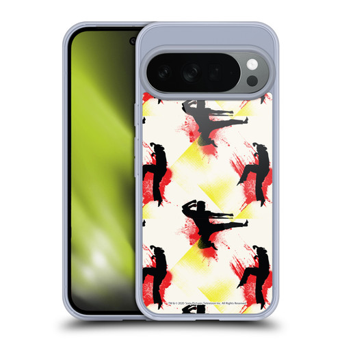 Cobra Kai Graphics Kick Pattern Soft Gel Case for Google Pixel 10