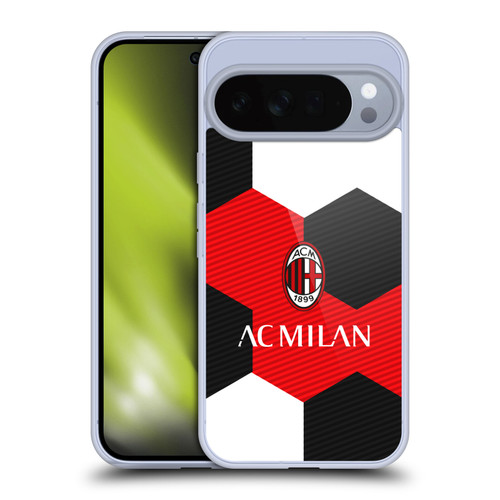 AC Milan Crest Ball Soft Gel Case for Google Pixel 10 Pro XL