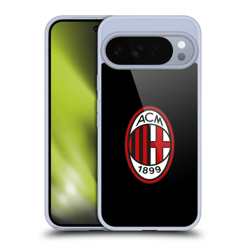 AC Milan Crest Full Colour Black Soft Gel Case for Google Pixel 10 Pro XL